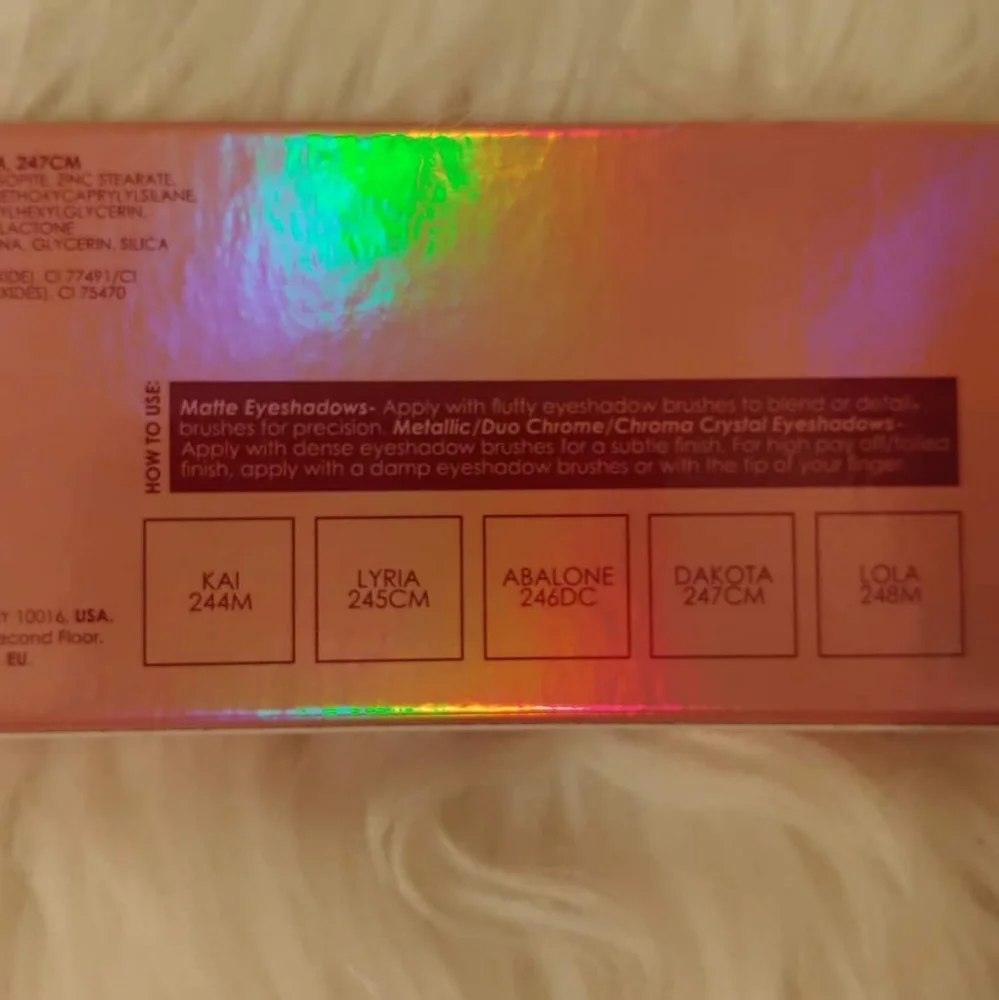 💝FIRM! NWT NATASHA DENONA CORAL EYESHADOW PALETTE